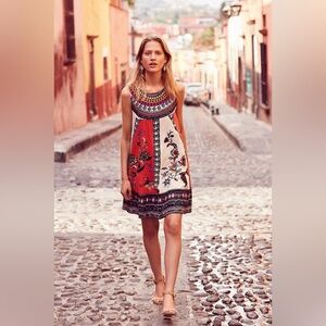 LIKE NEW- ANTHRO- MAEVE- Cirque Swing Dress